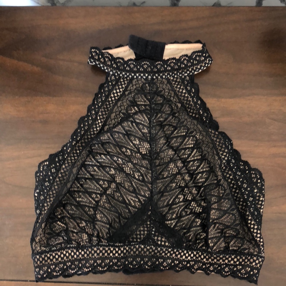 Saki silver bra from Dillard’s